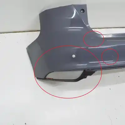 Автозапчасти б/у задний бампер за ford focus iii (2010-2020) ссылки oem iam f1eb-17906-ab5dcw  