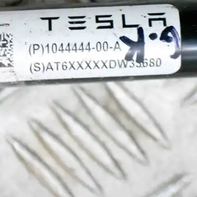 Автозапчасти б/у задний левый нижний рычаг подвески за tesla model 3 (2018-..) ссылки oem iam 1044444-00-a  