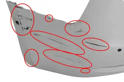 Second-hand car spare part rear bumper for tesla model 3 (2018-..) oem iam references 1083983-00-g,1108905-00-a  