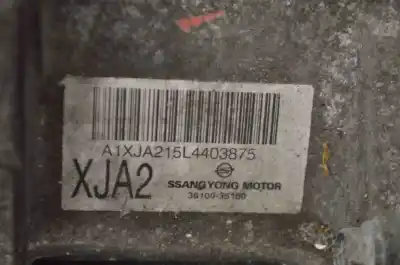 Peça sobressalente para automóvel em segunda mão caixa de velocidades por ssangyong tivoli (2015-..) off-road referências oem iam xja2,7700-3-3,2fh,36100-35100  
