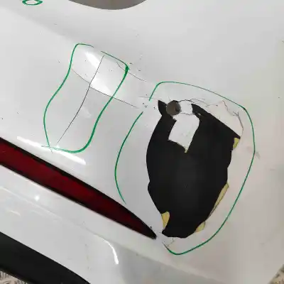 Second-hand car spare part rear bumper for tesla model 3 (2018-..) oem iam references 1530724-02-a  