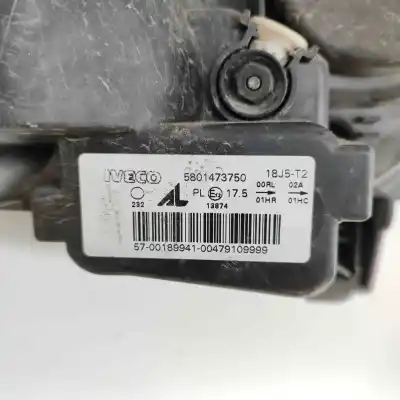 Автозапчасти б/у левая фара за iveco daily vi box (2014-..) commercial ссылки oem iam 5801473750  