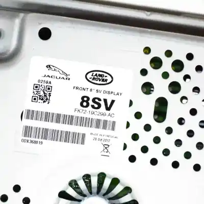 Pezzo di ricambio per auto di seconda mano display multifunzione per land rover range rover evoque l538 (2011-2018) riferimenti oem iam fk72-19c299-ac  