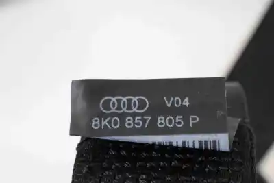 Автозапчастина б/у задній правий ремін безпеки для audi a4 8k2, b8 (2007-2015) посилання на oem iam 8k0857805p  