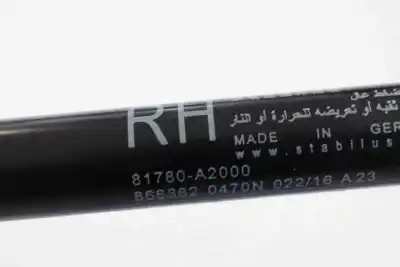 Second-hand car spare part tailgate gas strut for kia cee\´d jd (2012-2018) oem iam references 81780-a2000  