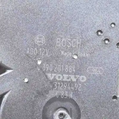 Second-hand car spare part rear windshield wiper motor for volvo v40 hatchback (2012-2019) oem iam references 31294492,0390201884  