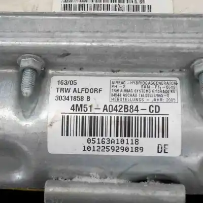 Peça sobressalente para automóvel em segunda mão airbag dianteiro direito por ford focus ii da_, hcp (2004-2012) referências oem iam 4m51-a042b84-cd  