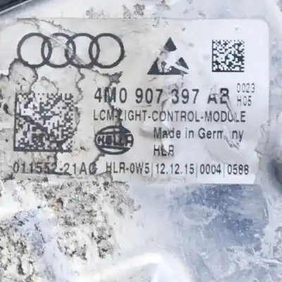 Second-hand car spare part left headlight for audi q7 4m (2015-..) off-road oem iam references 4m0941033a,7pp941572ab,7pp941572a,w003t25075  