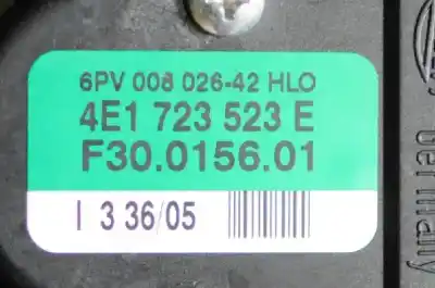 Автозапчастина б/у педальний потенціометр для audi a8 d3 4e2, 4e8 (2002-2010) посилання на oem iam 4e1723523e  