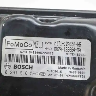 Автозапчастина б/у ебу контролер двигуна для ford puma j2k, cf7 (2019-..) coupe посилання на oem iam mx7a-12b684-ma,m1t1-12a650-hb,0261s105fg,474000225  