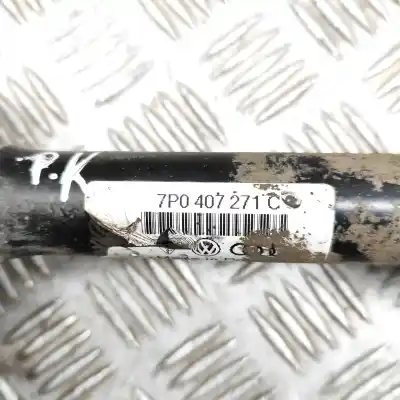 Pezzo di ricambio per auto di seconda mano trasmissione anteriore sinistra per porsche cayenne 92a (2010-..) off-road riferimenti oem iam 7p0407271c,7p0.407.271.c  