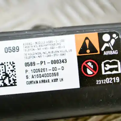 Peça sobressalente para automóvel em segunda mão airbag do lado esquerdo por tesla model s (2012-..) hatchback referências oem iam 1005261-00-d,0589-p1-000343  