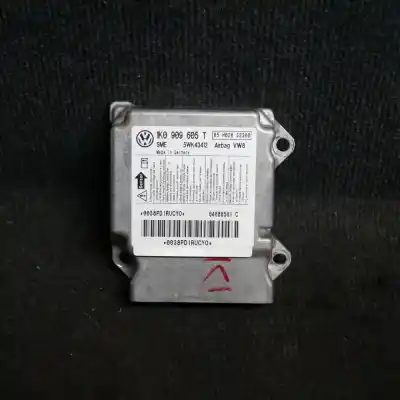 Peça sobressalente para automóvel em segunda mão CENTRALINA DE AIRBAG por VOLKSWAGEN GOLF V 1K1  Referências OEM IAM 1K0909605T,5WK43412  