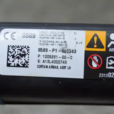 Peça sobressalente para automóvel em segunda mão airbag do lado esquerdo por tesla model s (2012-..) hatchback referências oem iam 1005261-00-c  