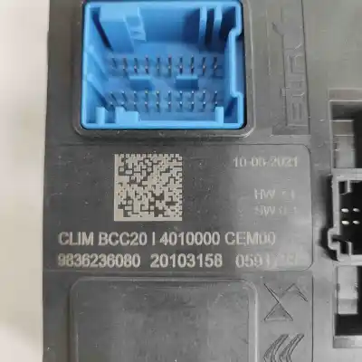 Pezzo di ricambio per auto di seconda mano unità di aria condizionata per opel mokka (2020-..) off-road riferimenti oem iam 9836236080  