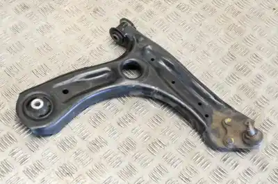 Peça sobressalente para automóvel em segunda mão BRAÇO DE SUSPENSÃO INFERIOR DIANTEIRO DIREITO por SKODA FABIA III NJ3  Referências OEM IAM 6R0407152F  