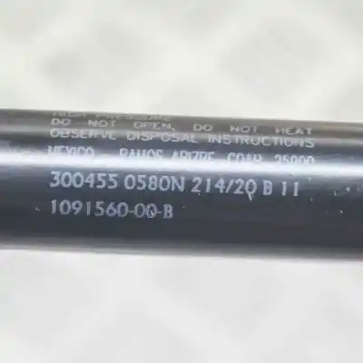 Second-hand car spare part tailgate gas strut for tesla model 3 (2018-..) sedan oem iam references 3004550580n,1091560-00-b  