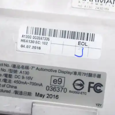 Second-hand car spare part multifunction display for audi q5 (8rb) 2.0 tdi oem iam references 8r0919604a  