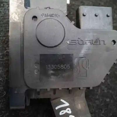 Pezzo di ricambio per auto di seconda mano pedale dell acceleratore per opel corsa d (2006-2015) riferimenti oem iam 13305805  