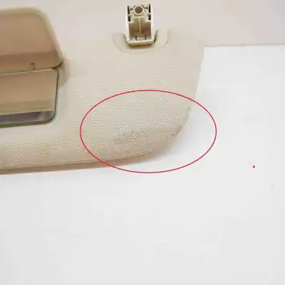 Peça sobressalente para automóvel em segunda mão para-sol direito por tesla model s (2012-..) hatchback referências oem iam   