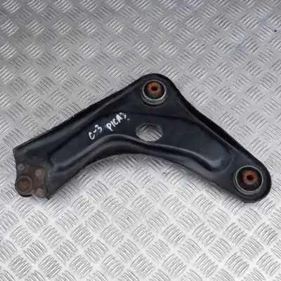 Second-hand car spare part front right lower suspension arm for citroen c3 picasso (2009-..) mpv oem iam references d27  