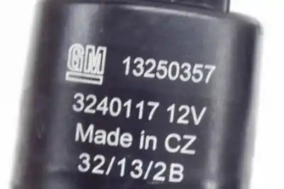 Pièce détachée automobile d'occasion pompe d'eau de nettoyage du pare brise pour opel mokka / mokka x (2012-..) off-road références oem iam 13250357,324011712v  
