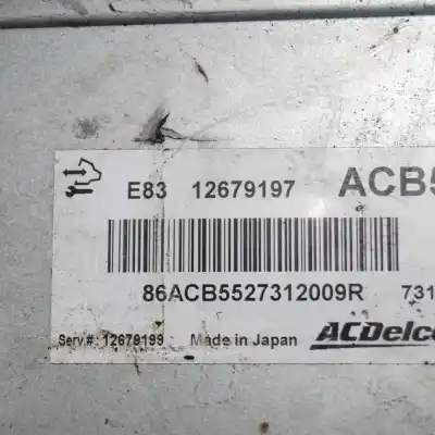 Second-hand car spare part ecu engine control for opel corsa e (x15) 1.4 turbo (08, 68) oem iam references 12679197  