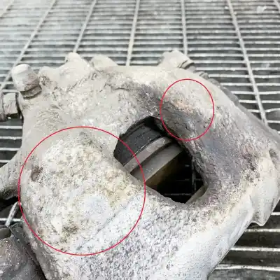 Peça sobressalente para automóvel em segunda mão pinça de travão dianteira direita por peugeot 3008 (2009-2017) referências oem iam   