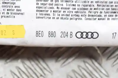 Second-hand car spare part front right air bag for audi a4 8e2, b6 (2000-2004) oem iam references 8e0880204b  