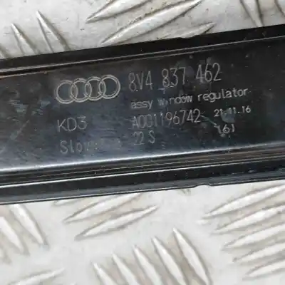 Автозапчастина б/у регулятор переднього правого скла для audi a3 limousine 8vs, 8vm (2013-2020) посилання на oem iam 8v4837462,5q0959801b  