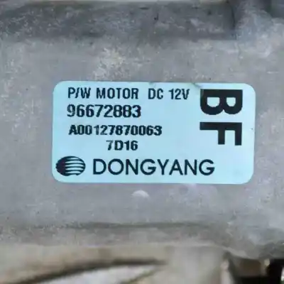 Second-hand car spare part passenger side right window regulator for opel antara (2006-..) off-road oem iam references 96672883  