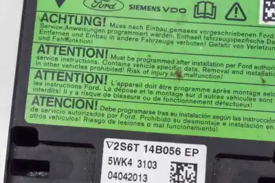 Peça sobressalente para automóvel em segunda mão centralina de airbag por mazda 2 dy (2003-2007) referências oem iam 2s6t-14b056-ep,5wk43103  