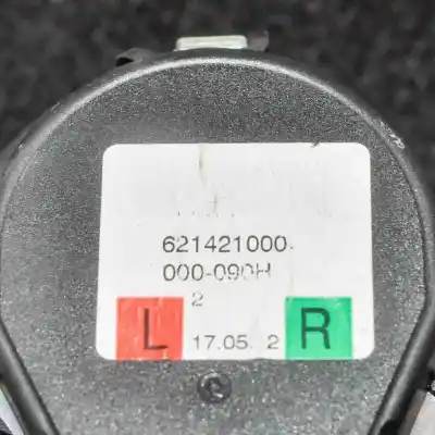 Автозапчастина б/у задній лівий ремін безпеки для audi a4 8k2, b8 (2007-2015) посилання на oem iam 621421000  