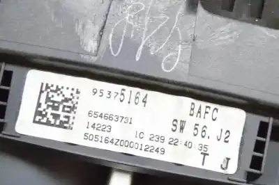 Peça sobressalente para automóvel em segunda mão velocímetro / quadrante por opel mokka / mokka x (2012-..) off-road referências oem iam 654663731,95375164  
