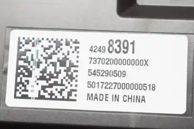Second-hand car spare part multifunction display for opel mokka / mokka x (2012-..) off-road oem iam references 545290509,42498391  