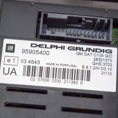 Peça sobressalente para automóvel em segunda mão display gps / multimídia por opel antara (2006-..) off-road referências oem iam 95905400,28321373  
