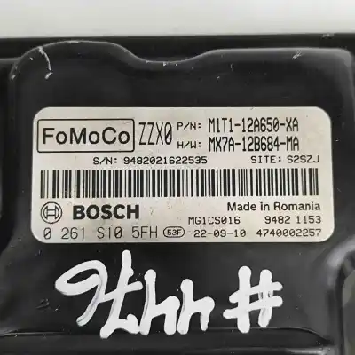 Автозапчастина б/у ебу контролер двигуна для ford puma j2k, cf7 (2019-..) coupe посилання на oem iam m1t1-12a650-xa,mx7a-12b684-ma,0261s105fh  