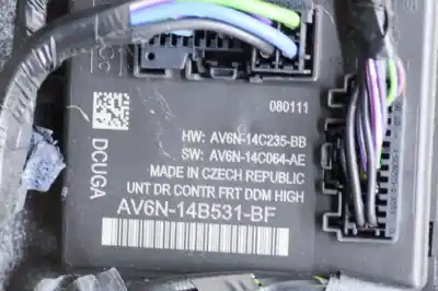 Автозапчасти б/у дверь передняя правая за ford c-max ii dxa/cb7, dxa/ceu (2010-2019) ссылки oem iam   