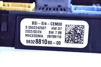 Pezzo di ricambio per auto di seconda mano modulo comfort per opel mokka (2020-..) off-road riferimenti oem iam 9832881080  