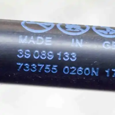 Second-hand car spare part tailgate gas strut for opel corsa e (x15) 1.4 turbo (08, 68) oem iam references 39089133  
