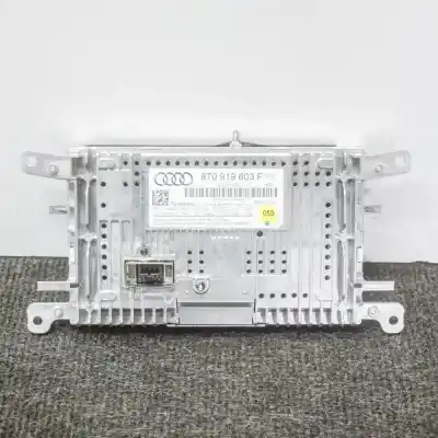 Second-hand car spare part multifunction display for audi a4 8k2, b8 (2007-2015) oem iam references 8t0919603f,cv-ca10h0ae  