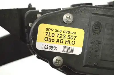 Second-hand car spare part accelerator pedal for porsche cayenne 9pa (2002-2010) oem iam references 7l0723507  