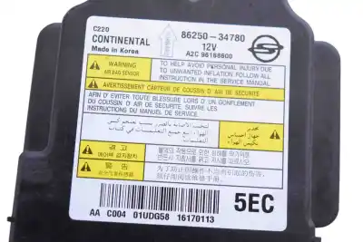 Автозапчасти б/у блок управления подушками безопасности за ssangyong korando (2010-..) off-road ссылки oem iam 86250-34780  