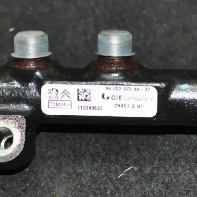 İkinci el araba yedek parçası ENJEKTÖR RAMPASI için CITROEN C3 PICASSO  OEM IAM referansları 9685297580  
