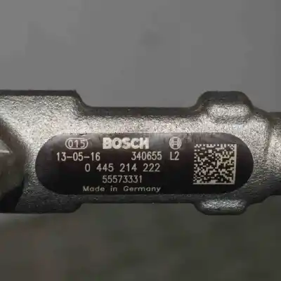 Peça sobressalente para automóvel em segunda mão régua / rampa de injetores por opel corsa d (2006-2015) referências oem iam 555733310445214222  