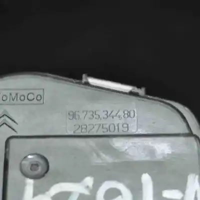 Peça sobressalente para automóvel em segunda mão borboleta de admissão por citroen c3 ii (2009-..) hatchback referências oem iam 9673534480  