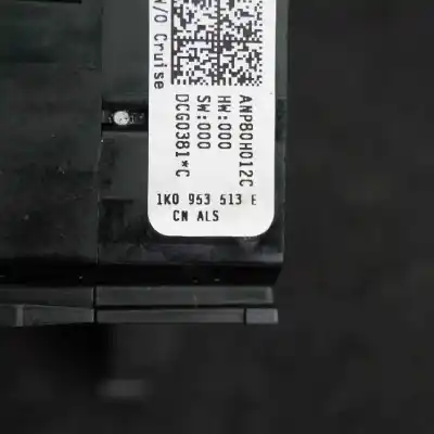 Peça sobressalente para automóvel em segunda mão comutador de limpa vidros por seat leon (1p1) leon (1p1) (2005 - 2012) referências oem iam 1k0953513e  