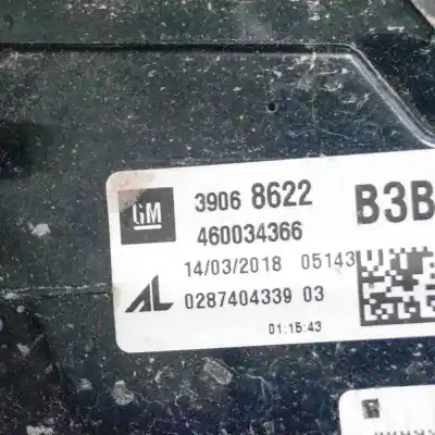 Second-hand car spare part left tailgate light for opel corsa e (x15) 1.4 turbo (08, 68) oem iam references 39068622  