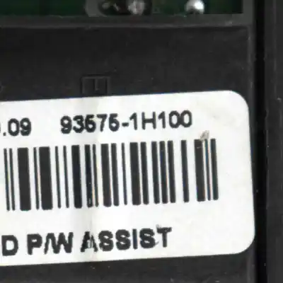 Peça sobressalente para automóvel em segunda mão botão / interruptor elevador vidro dianteiro direito por kia cee\´d sw ed (2007-2012) referências oem iam 93575-1h100  
