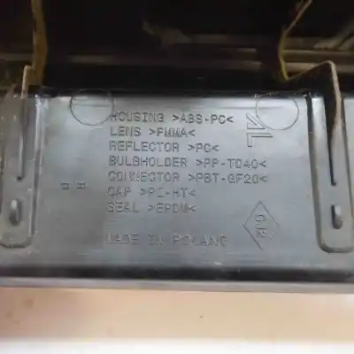 Second-hand car spare part right tailgate light for dacia duster (2010-2018) oem iam references   